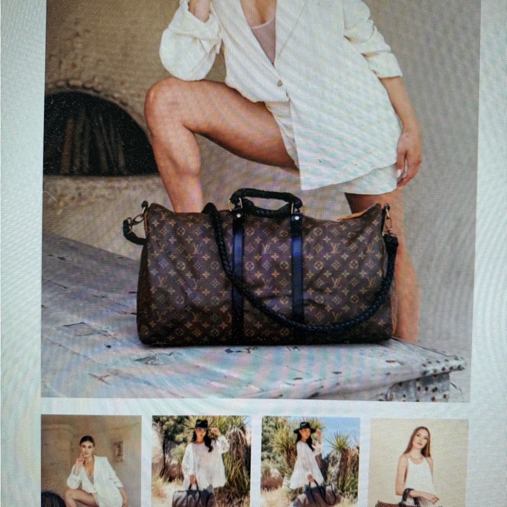 Vintage Bogo Duffle Bag - Louis Vuitton Fringeless